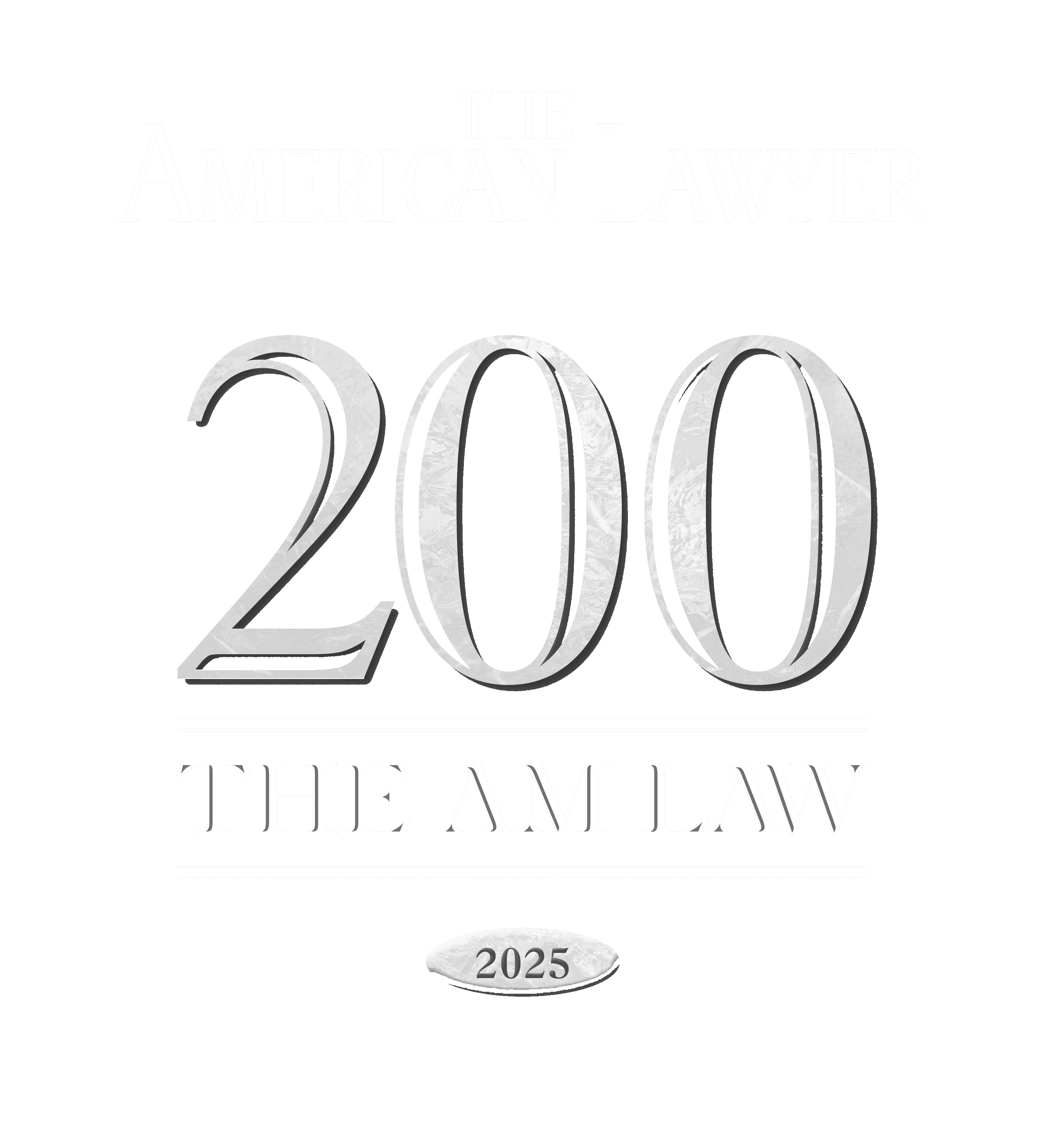 Am Law 200 2025 Logo