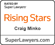 Craig Minko Super Lawyers Badge 2020