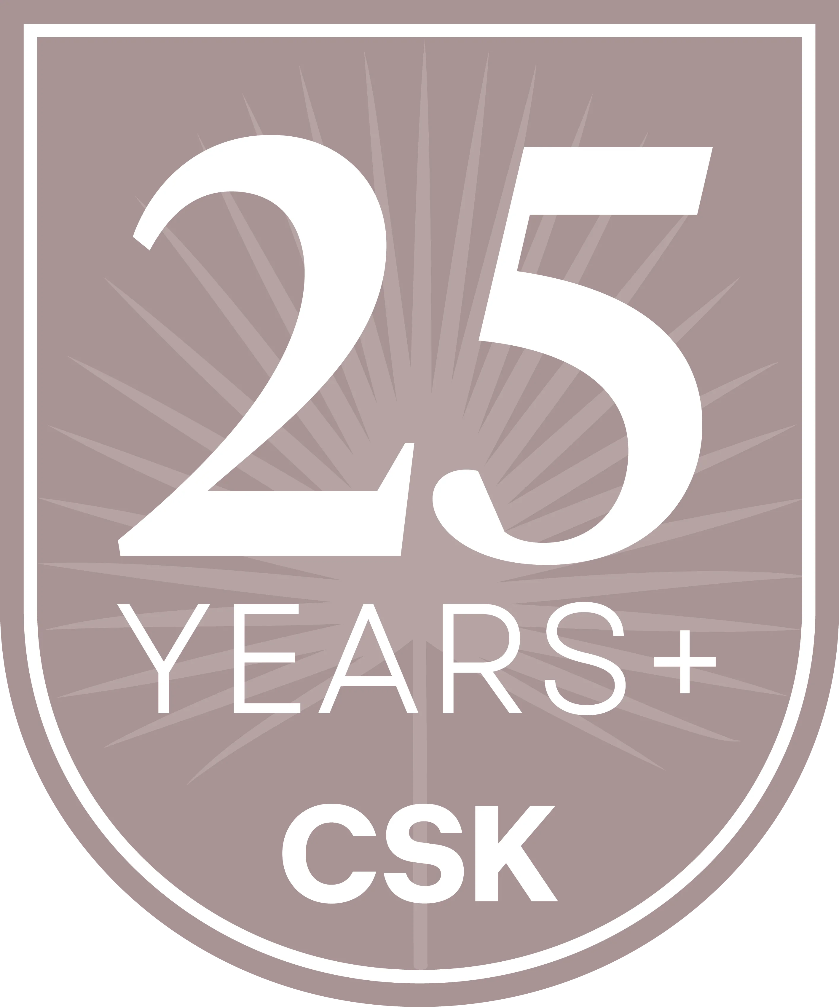 25 Years Milestone Badge