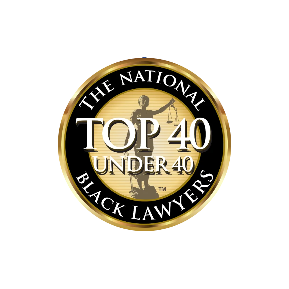 The National Black Lawyers 40 Under 40 Badge