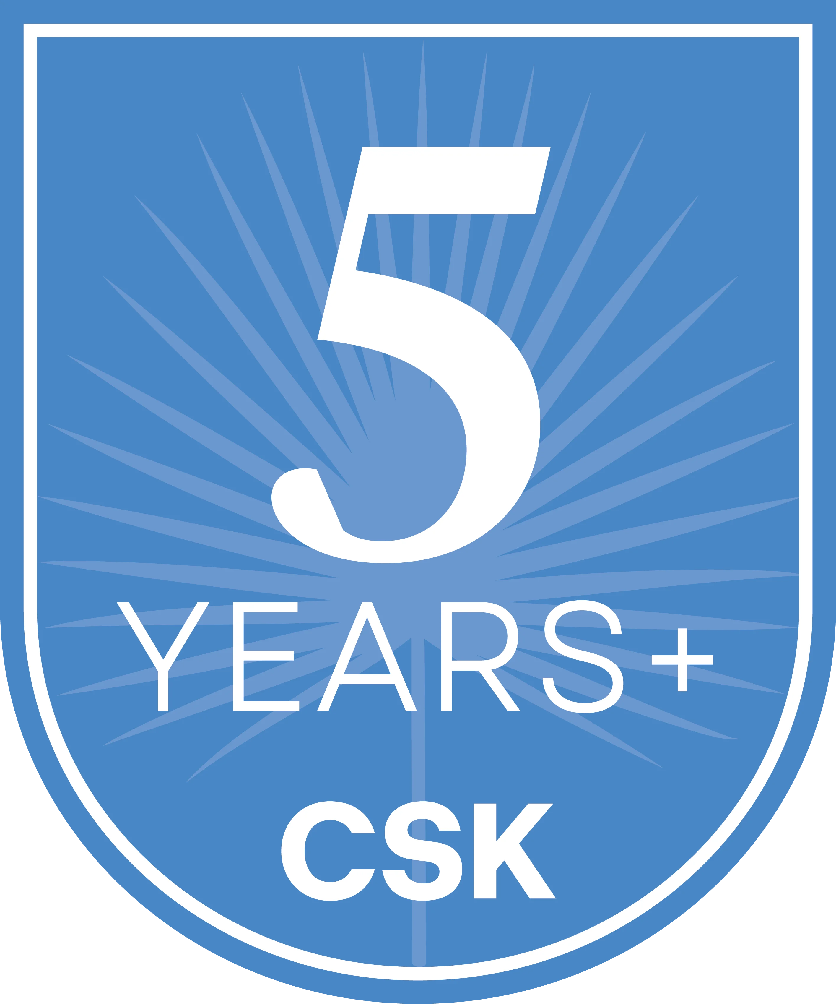 5 Years Milestone Badge